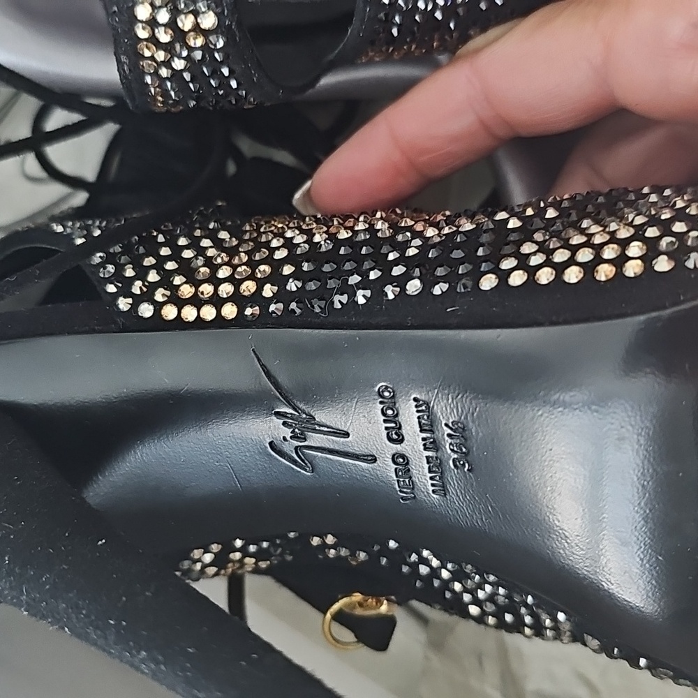 Giuseppe Zanotti Lace Heels - Picture 5 of 9